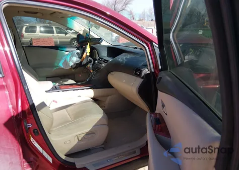 2010 Lexus Rx 350 из США, поврежденный, VIN 2T2BK1BA5AC022674